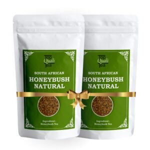 SOUTH AFRICAN HONEYBUSH TEA NATURALLY CAFFEINE 50G EACH PACK OF 2