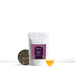 KASHMIRI KAHWA WITH LOOSE GREEN TEA, SAFFRON, ROSE PETALS, ALMONDS & KAHWA SPICES 100G