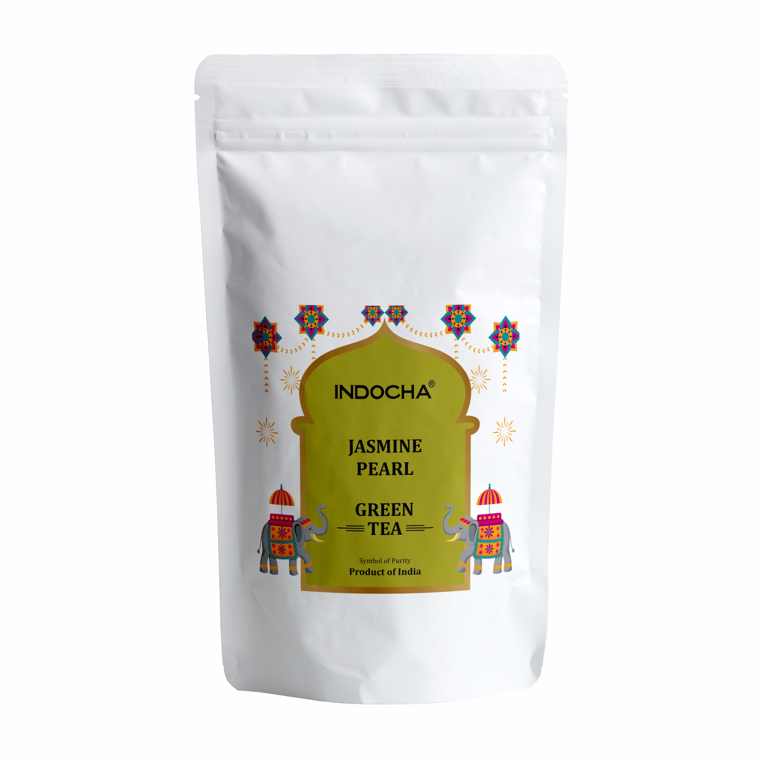 JASMINE PEARL GREEN TEA 50G IMPORTED & HAND ROLLED, CALMING AND SOOTHING
