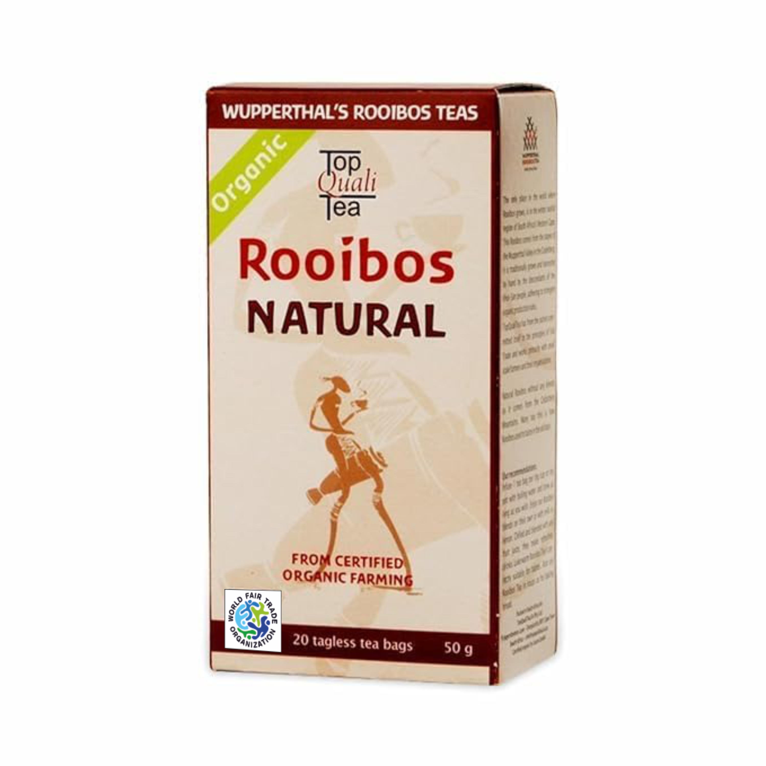 South African Rooibos Tea | 20 Tea Bags | Naturally Caffeine Free |Natural Herbal Tea |