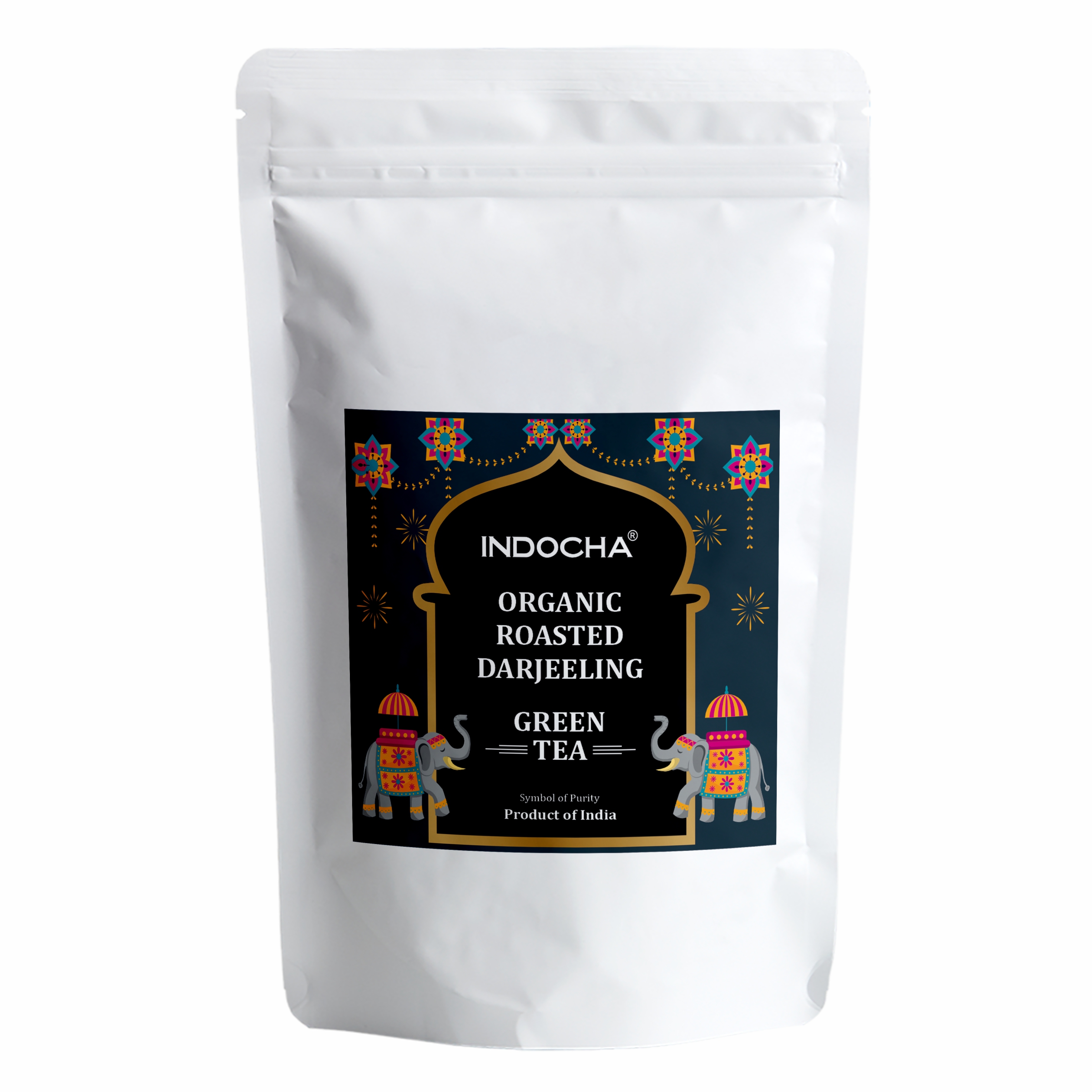 Organic Roasted Darjeeling Green Tea | Slim & Detox Green Tea, Helps in Weight Management 100g