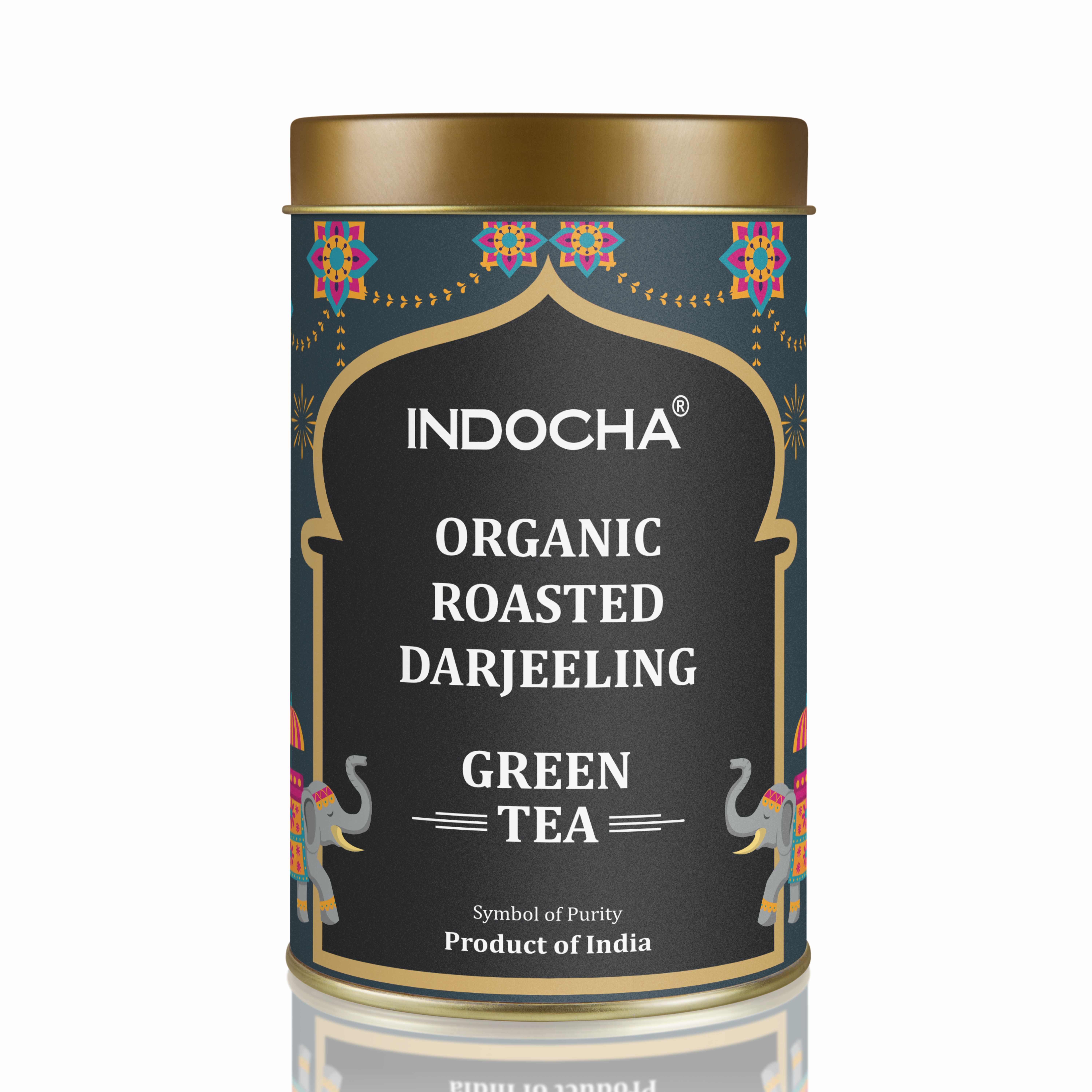 Organic Roasted Darjeeling Green Tea | Slim & Detox Green Tea, Helps in Weight Management 50g