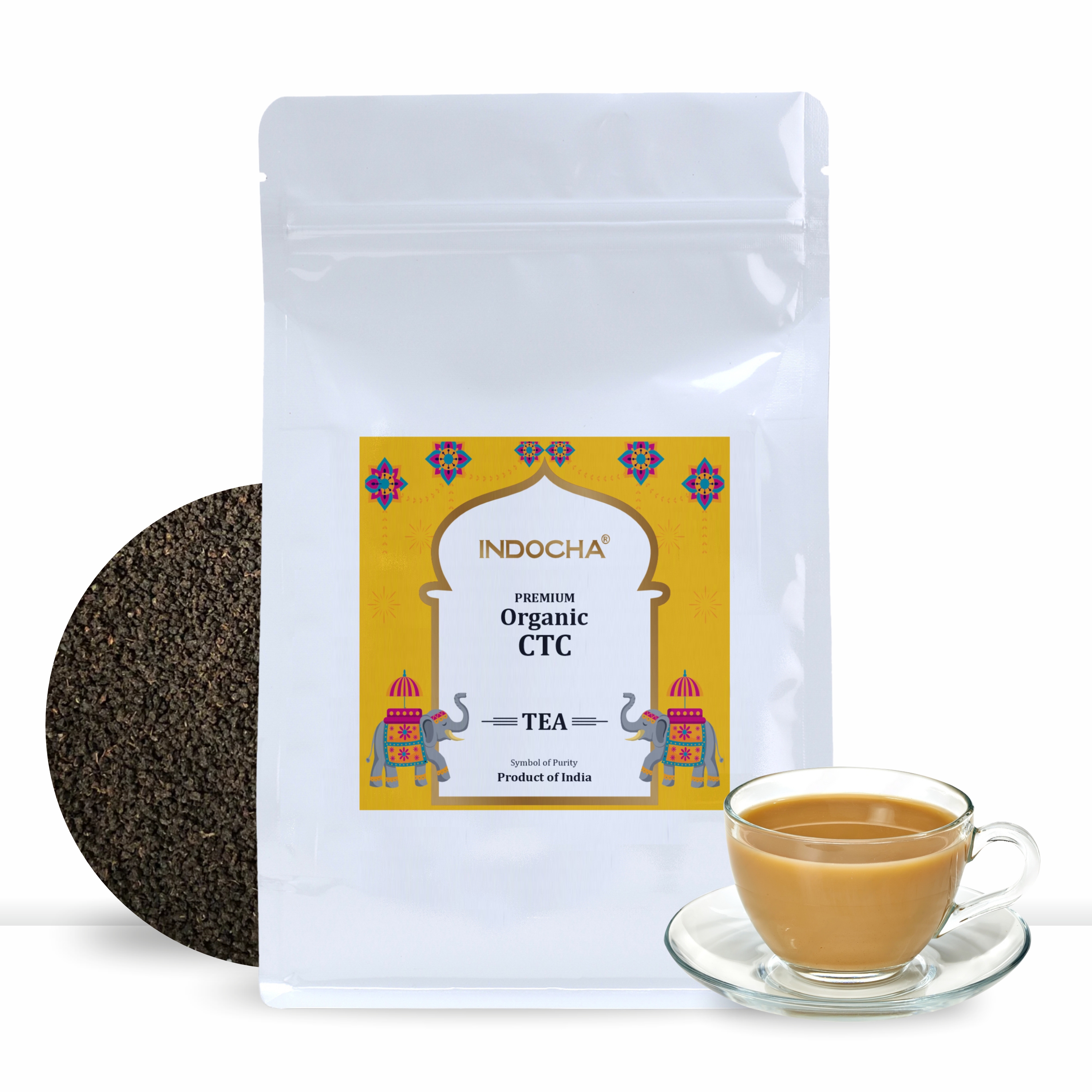 ORGANIC CTC TEA 500G TRADITIONAL INDIAN TASTE